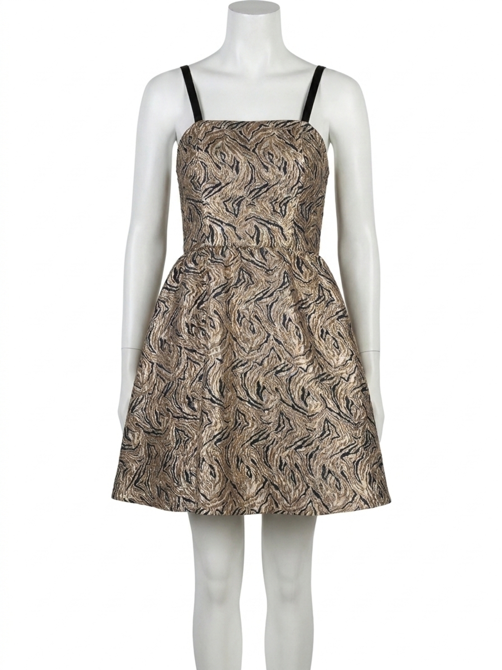 NEW SINCERELY OURS kaiya mini dress in zebra jacquard